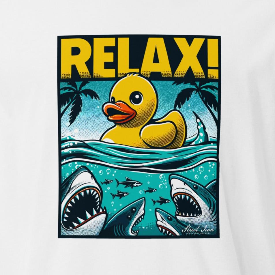 Relax | Ducky - Premium T-Shirt - Street Icon