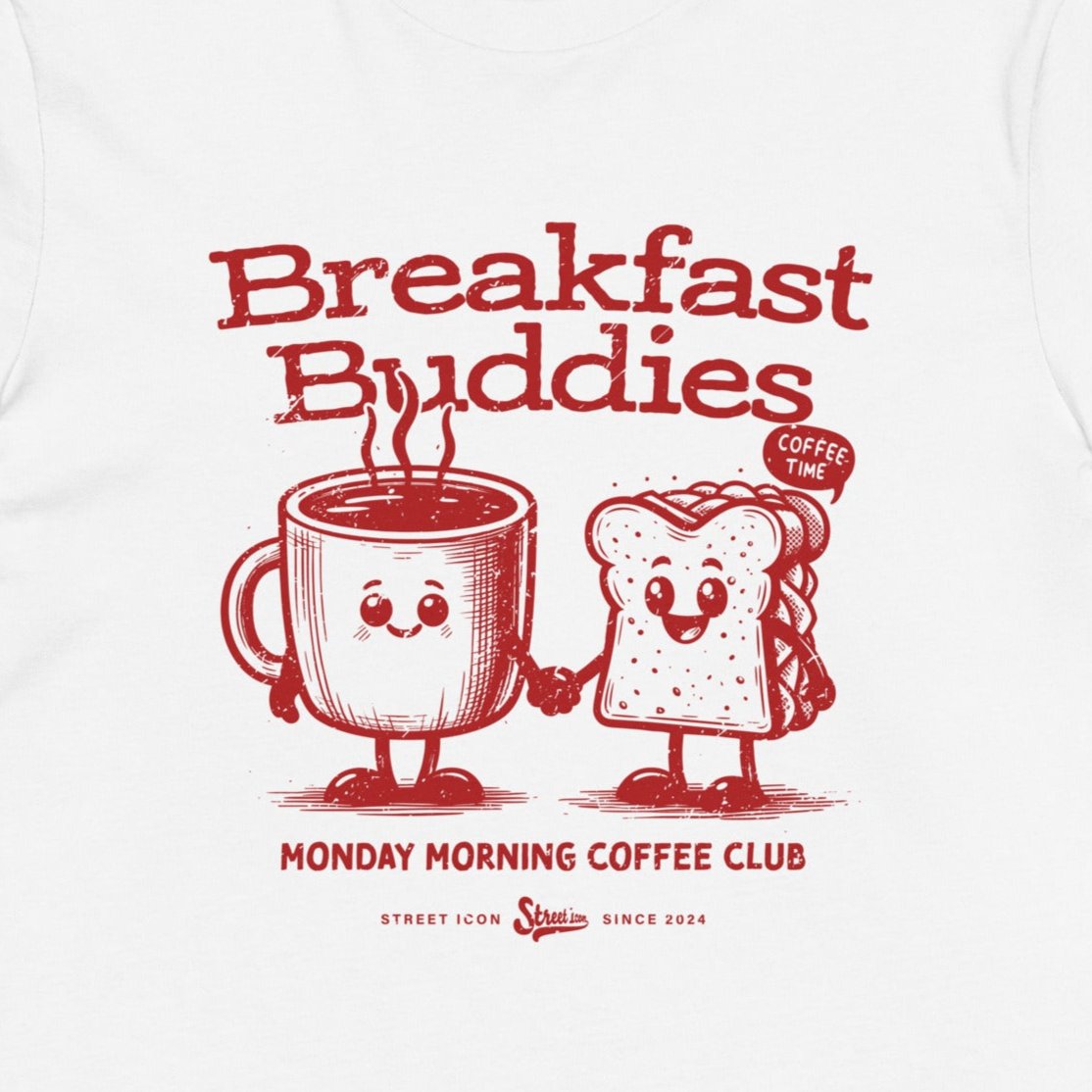 Breakfast Buddies Premium T-Shirt - Street Icon