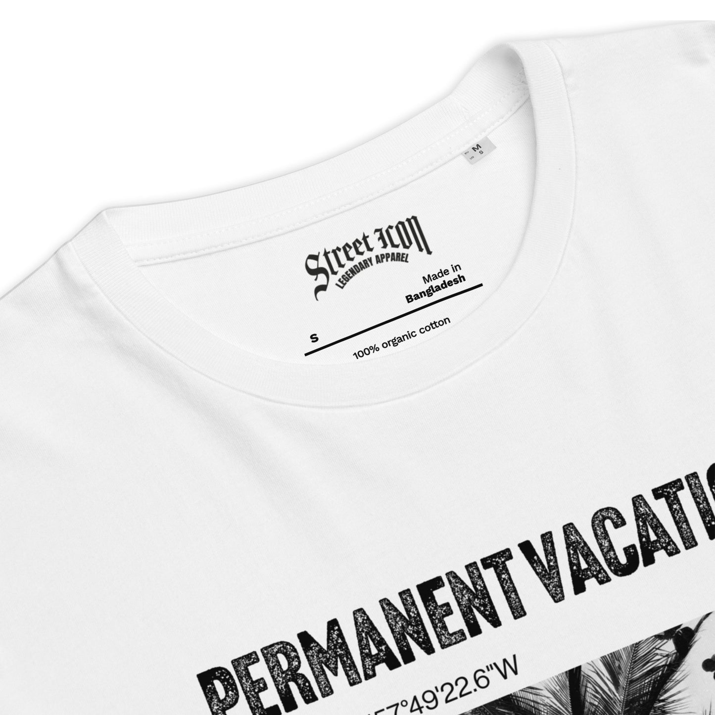 Permanent Vacation - Unisex organic cotton t-shirt