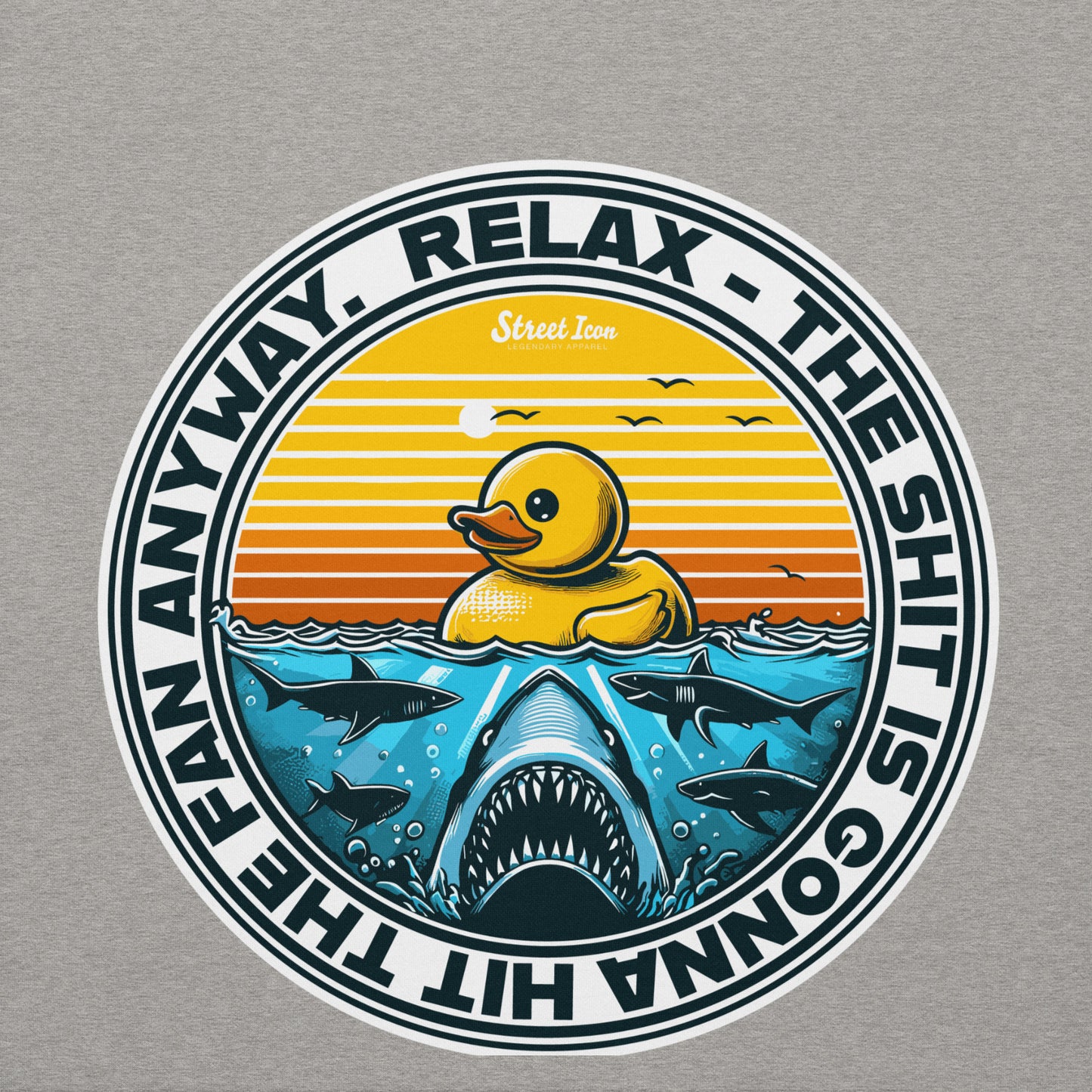 Relax Ducky - Premium Hoodie