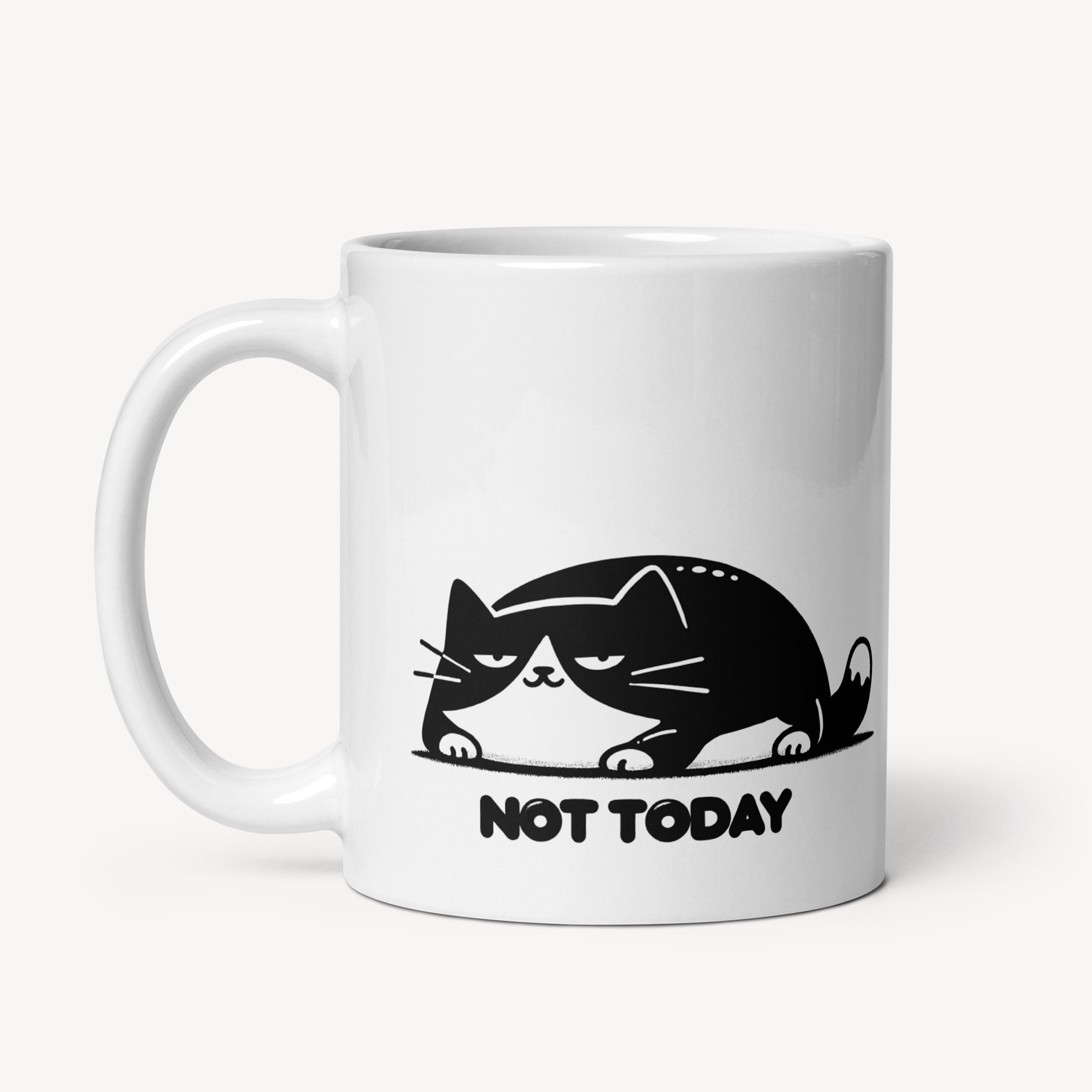 Not Today Cat Tasse - Street Icon