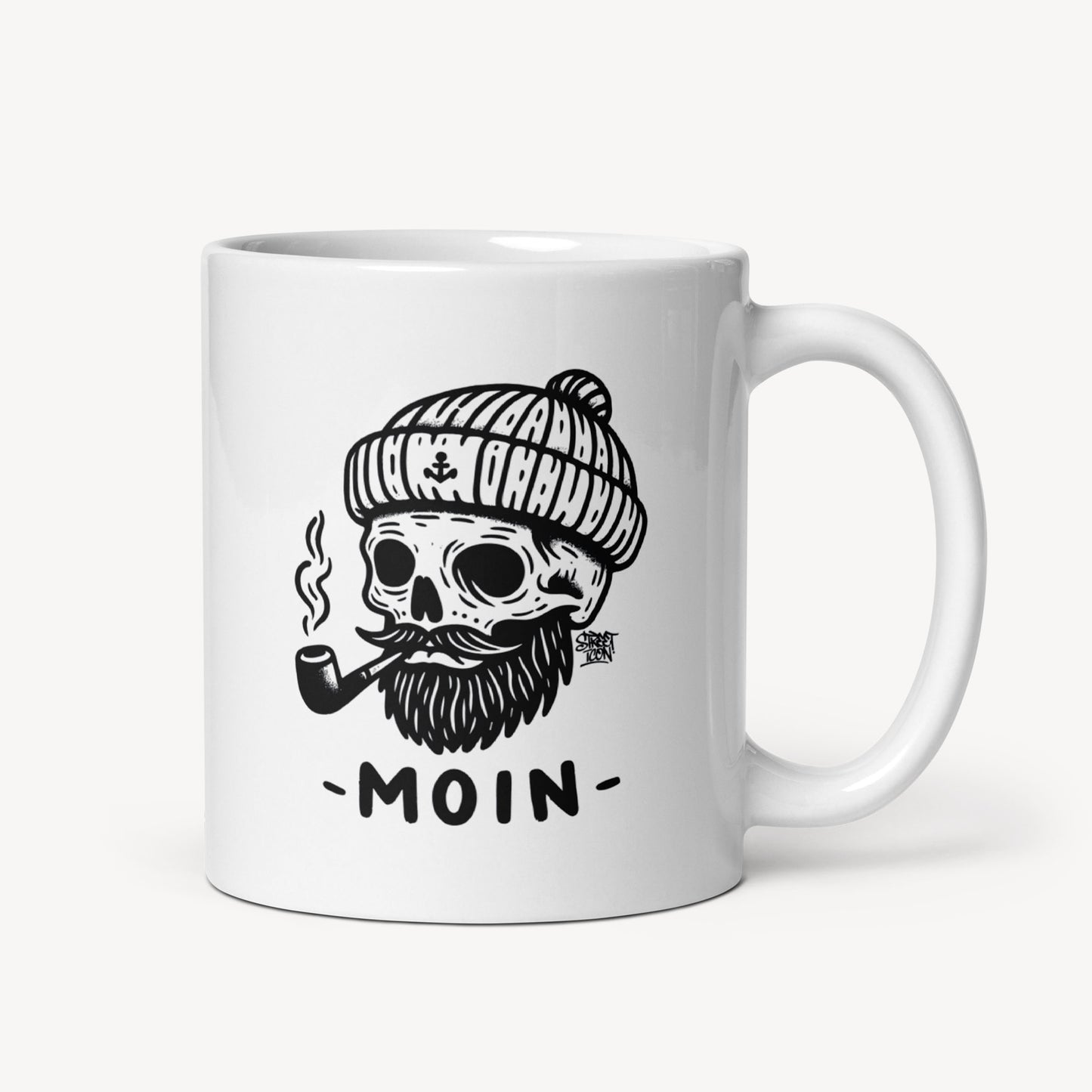 Moin Skull T-Shirt + Tasse